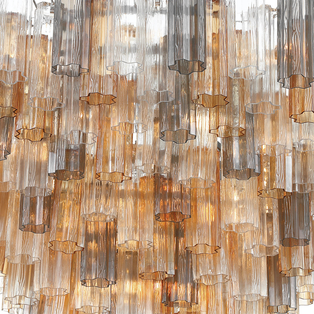 Addis 49'' Polished Chrome Chandelier Multi 49"W x 42.5"H x 49"D