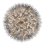 Addis 49'' Polished Chrome Chandelier Gray 49"W x 42.5"H x 49"D