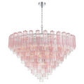 Addis 49'' Polished Chrome Chandelier Multi 49"W x 42.5"H x 49"D