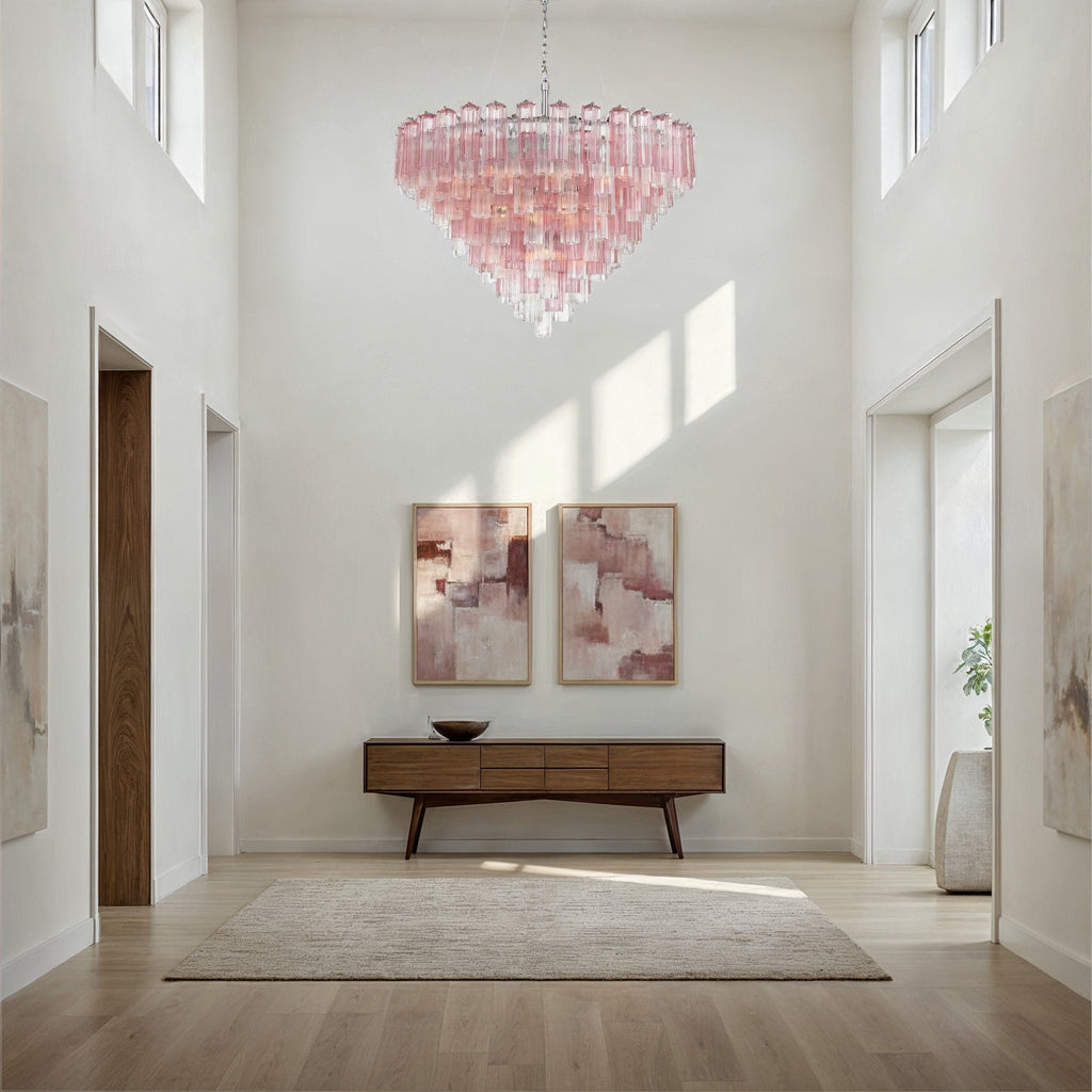 Addis 49'' Polished Chrome Chandelier Multi 49"W x 42.5"H x 49"D