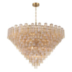 Addis 62'' Aged Brass Chandelier Gold 62"W x 40"H x 62"D