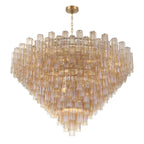 Addis 62'' Aged Brass Chandelier Gold 62"W x 40"H x 62"D