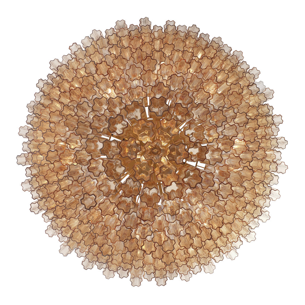 Addis 62'' Aged Brass Chandelier Gold 62"W x 40"H x 62"D