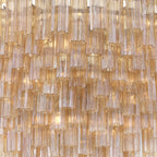 Addis 62'' Aged Brass Chandelier Gold 62"W x 40"H x 62"D