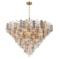 Addis 62'' Aged Brass Chandelier Multi 62"W x 40"H x 62"D