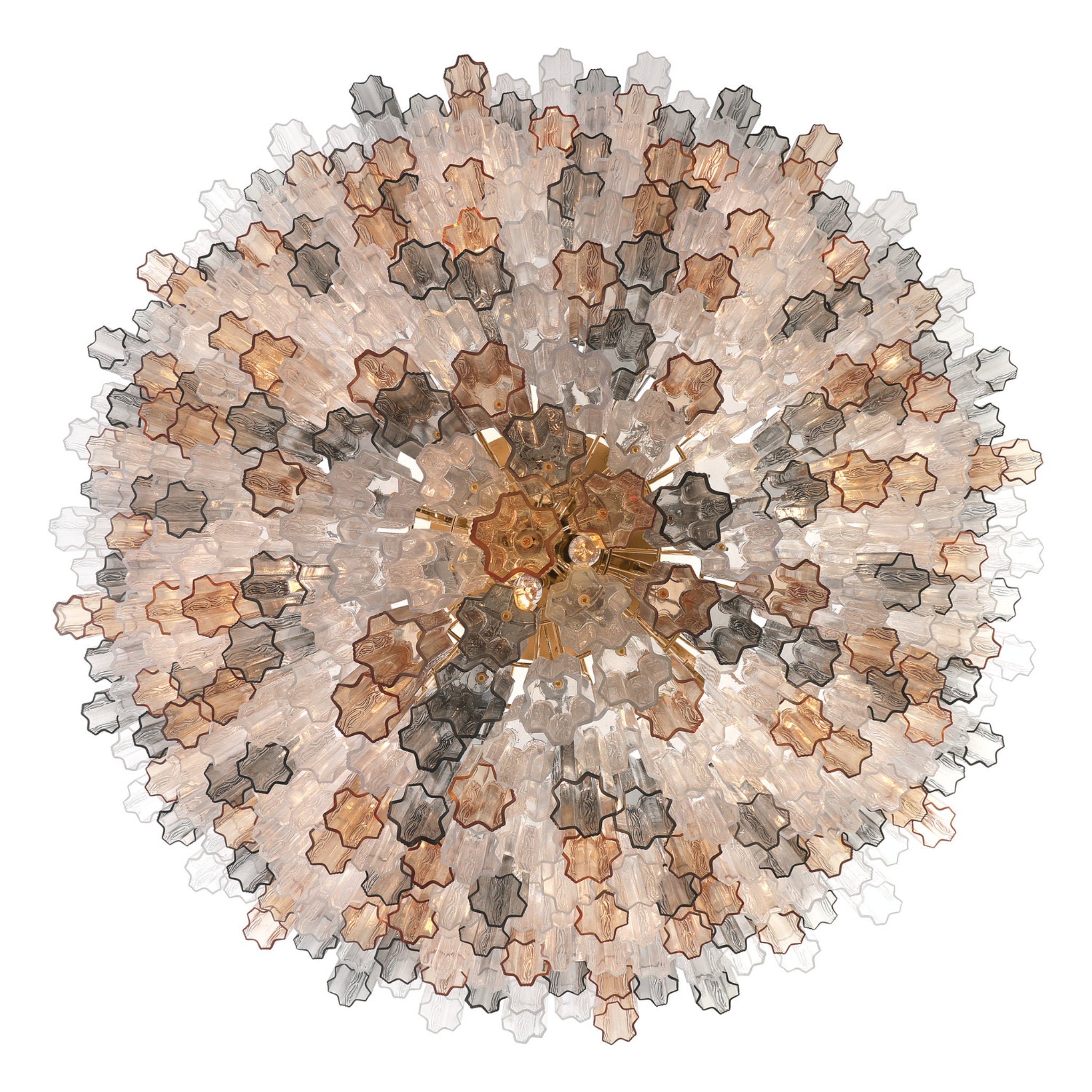 Addis 62'' Aged Brass Chandelier Multi 62"W x 40"H x 62"D