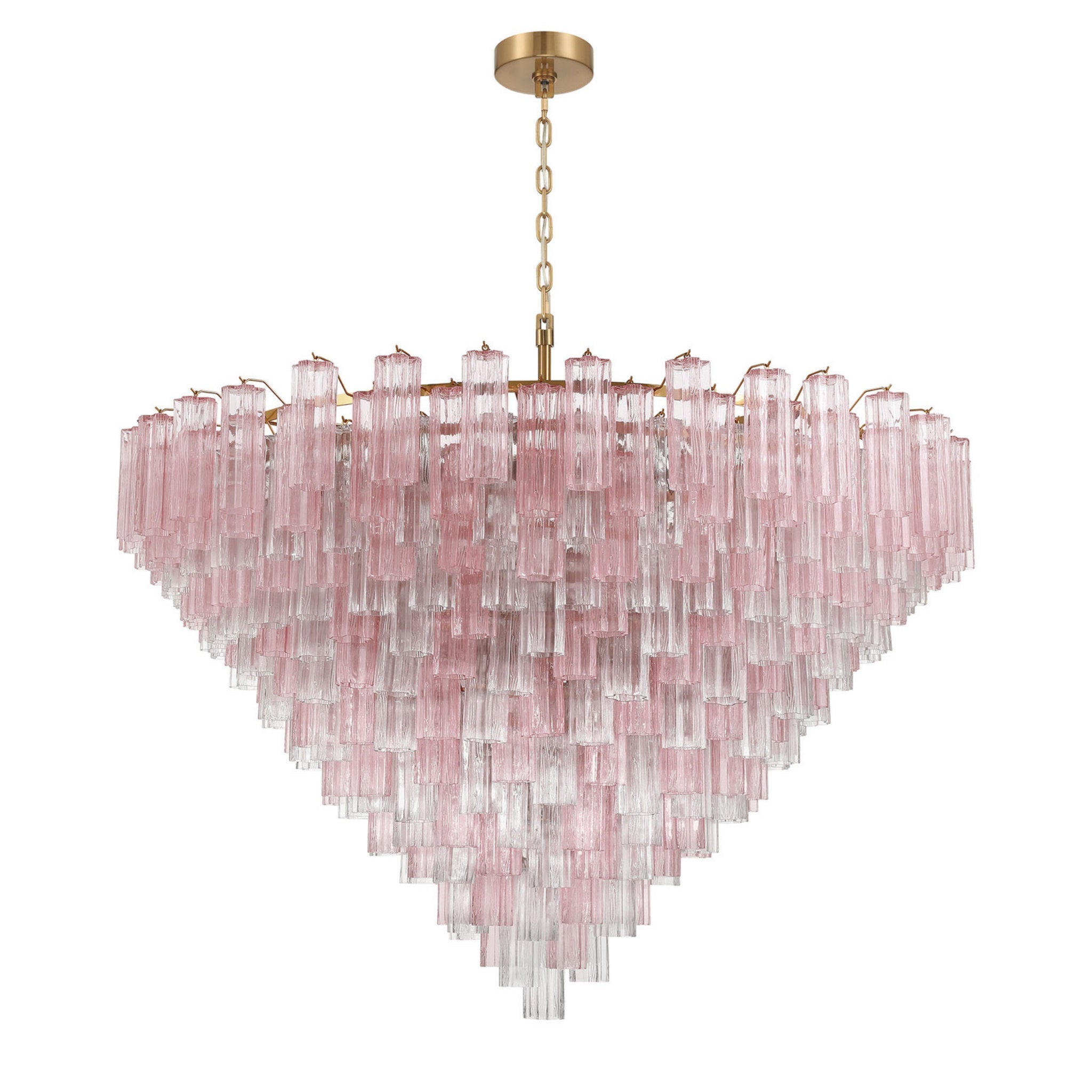 Addis 62'' Aged Brass Chandelier Multi 62"W x 40"H x 62"D