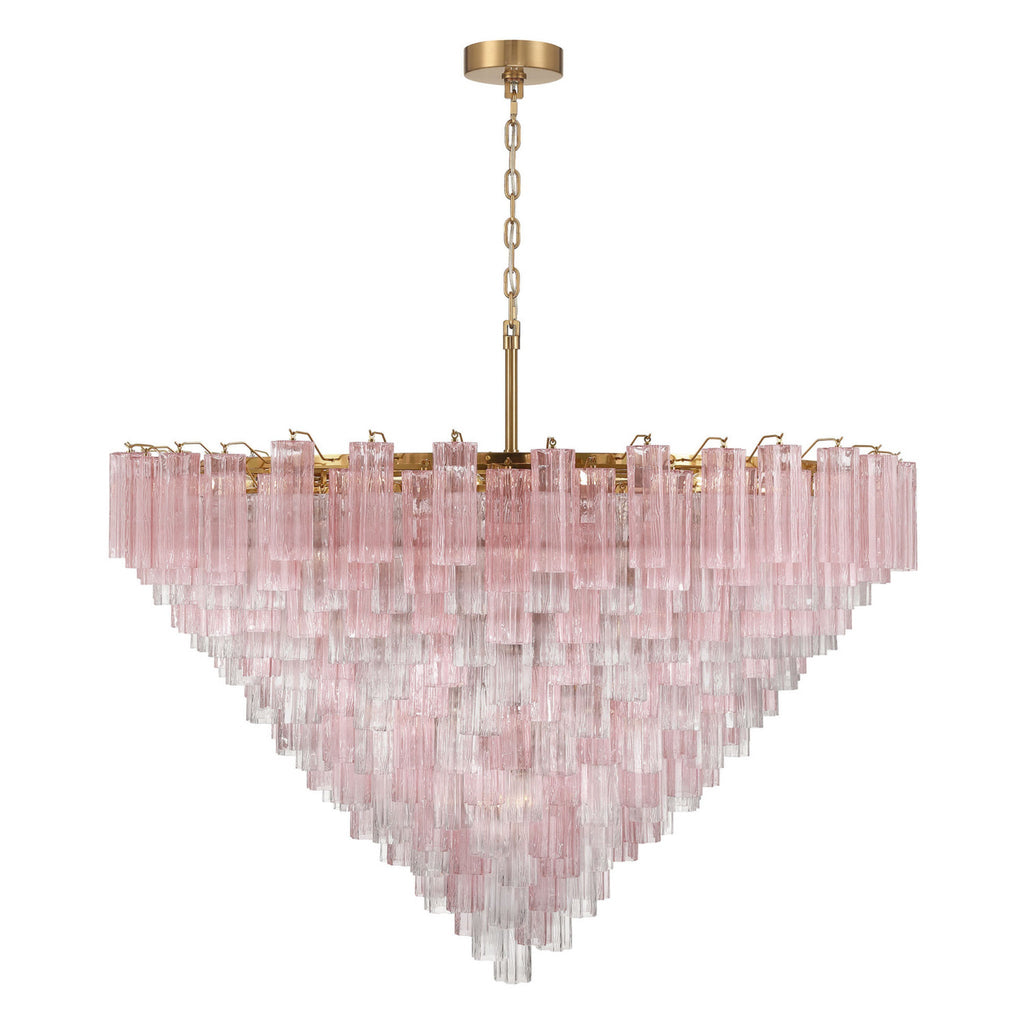 Addis 62'' Aged Brass Chandelier Multi 62"W x 40"H x 62"D