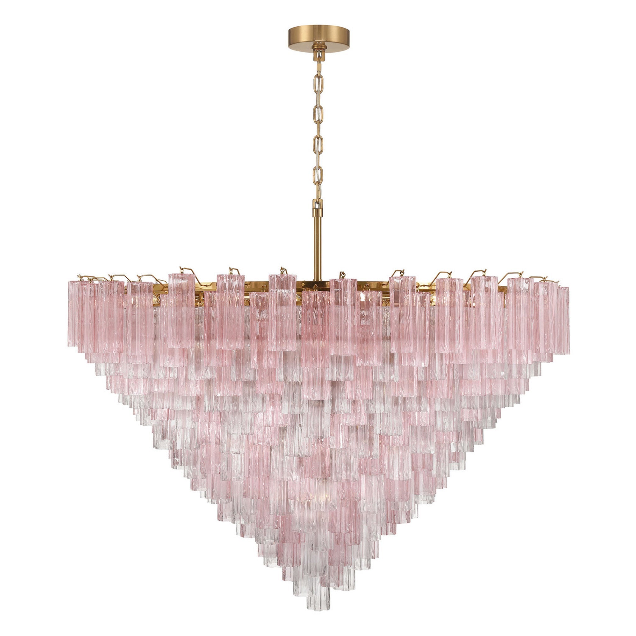 Addis 62'' Aged Brass Chandelier Multi 62"W x 40"H x 62"D