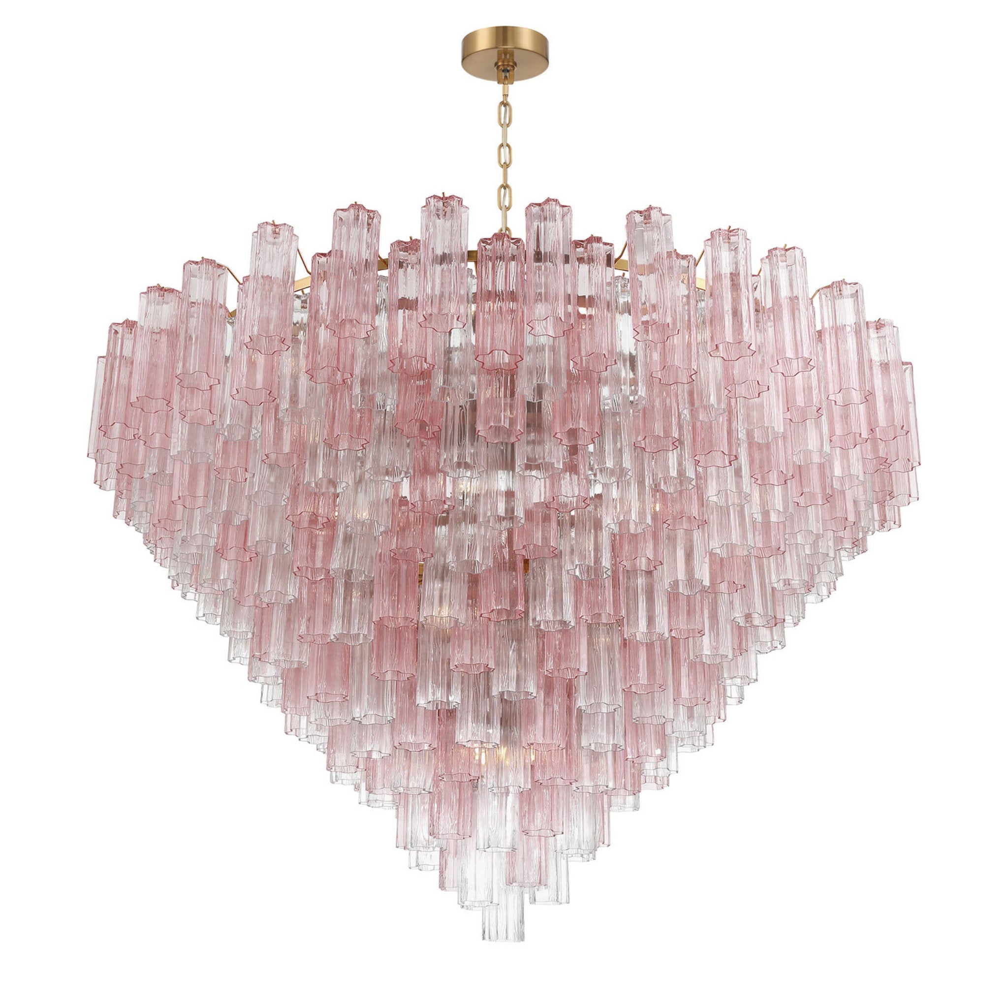 Addis 62'' Aged Brass Chandelier Multi 62"W x 40"H x 62"D