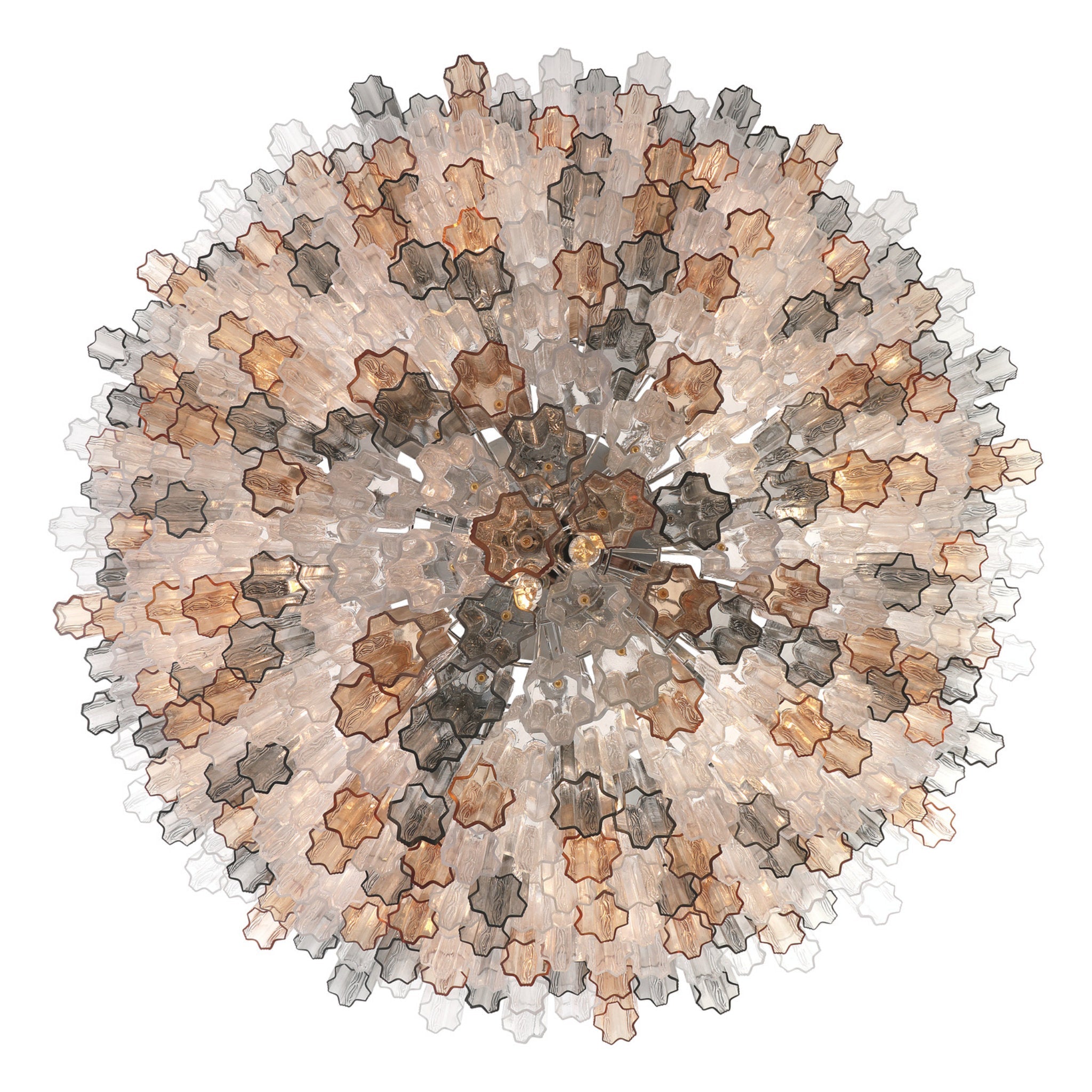 Addis 62'' Polished Chrome Chandelier Multi 62"W x 40"H x 62"D