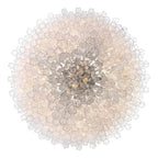 Addis 62'' Polished Chrome Chandelier Clear 62"W x 40"H x 62"D