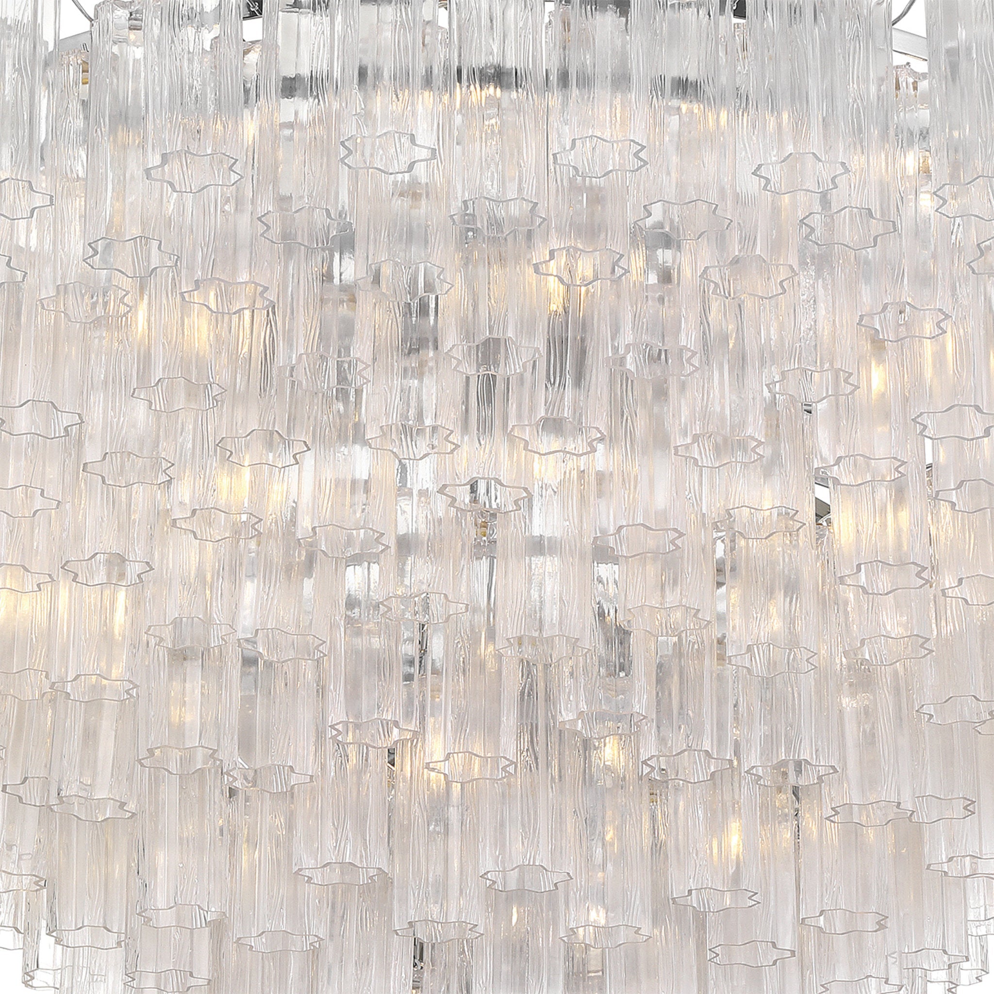 Addis 62'' Polished Chrome Chandelier Clear 62"W x 40"H x 62"D