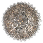 Addis 62'' Polished Chrome Chandelier Gray 62"W x 40"H x 62"D