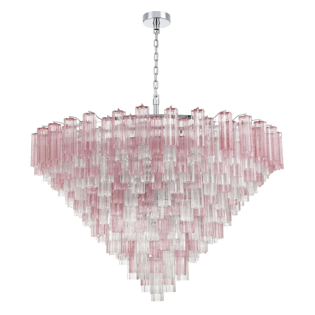 Addis 62'' Polished Chrome Chandelier Multi 62"W x 40"H x 62"D