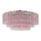 Addis 32'' Polished Chrome Flush Mount Multi 32"W x 14.5"H x 32"D