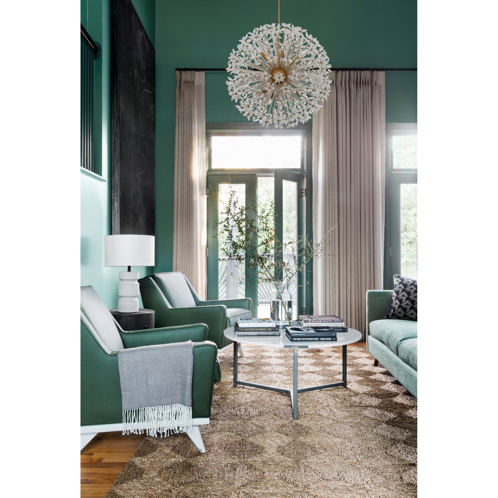 Adley 34'' Aged Brass Chandelier Gold 34"W x 33.75"H x 34"D