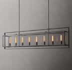 Beckman Rectangular Chandelier 72"