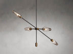 Aerion Asymmetrical Bronze Chandelier