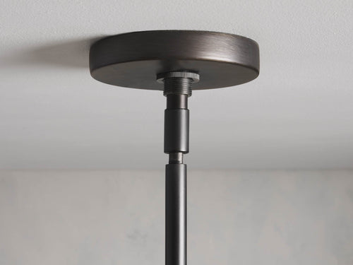 Aerion Asymmetrical Bronze Chandelier