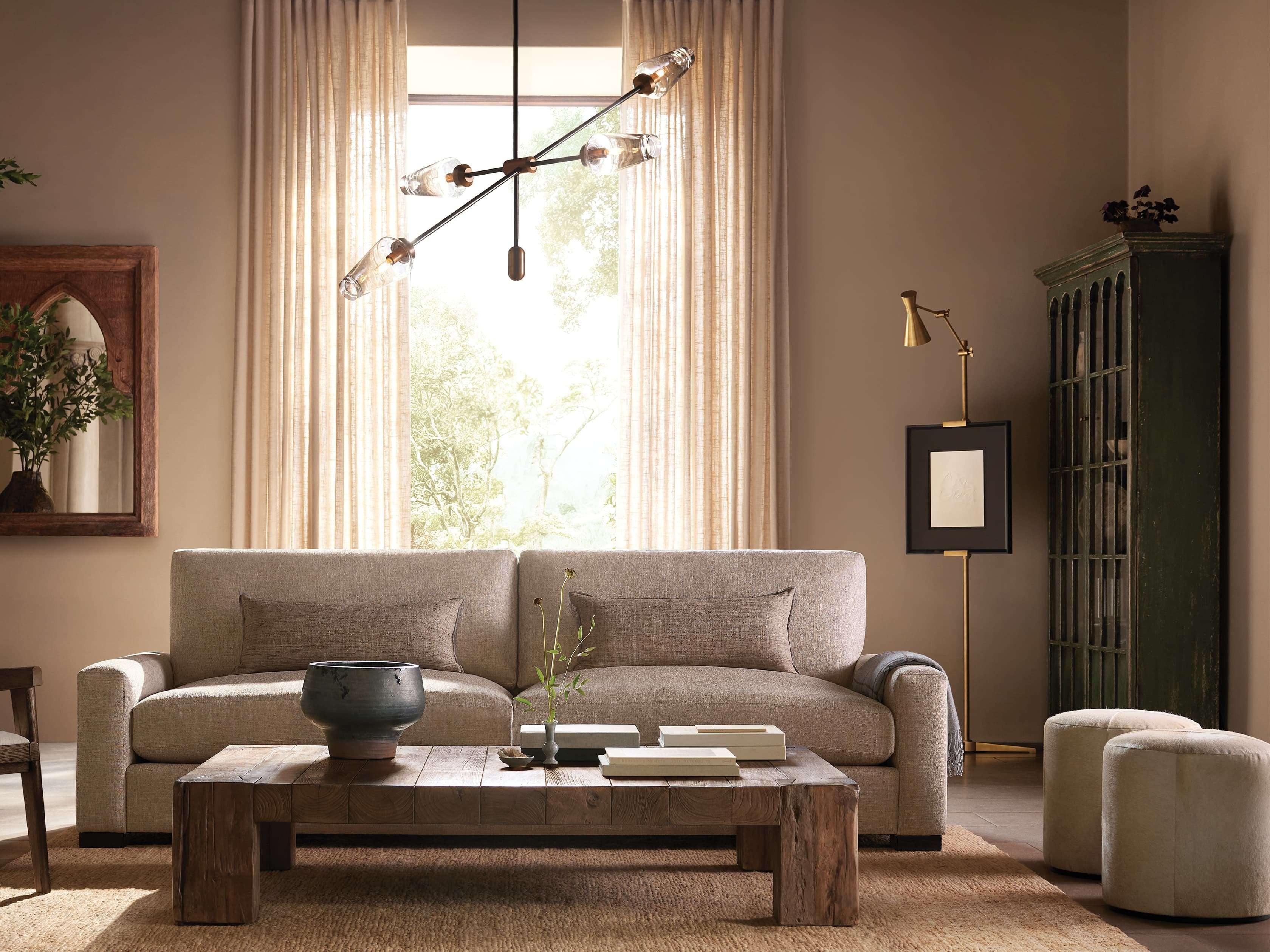 Aerion Asymmetrical Bronze Chandelier