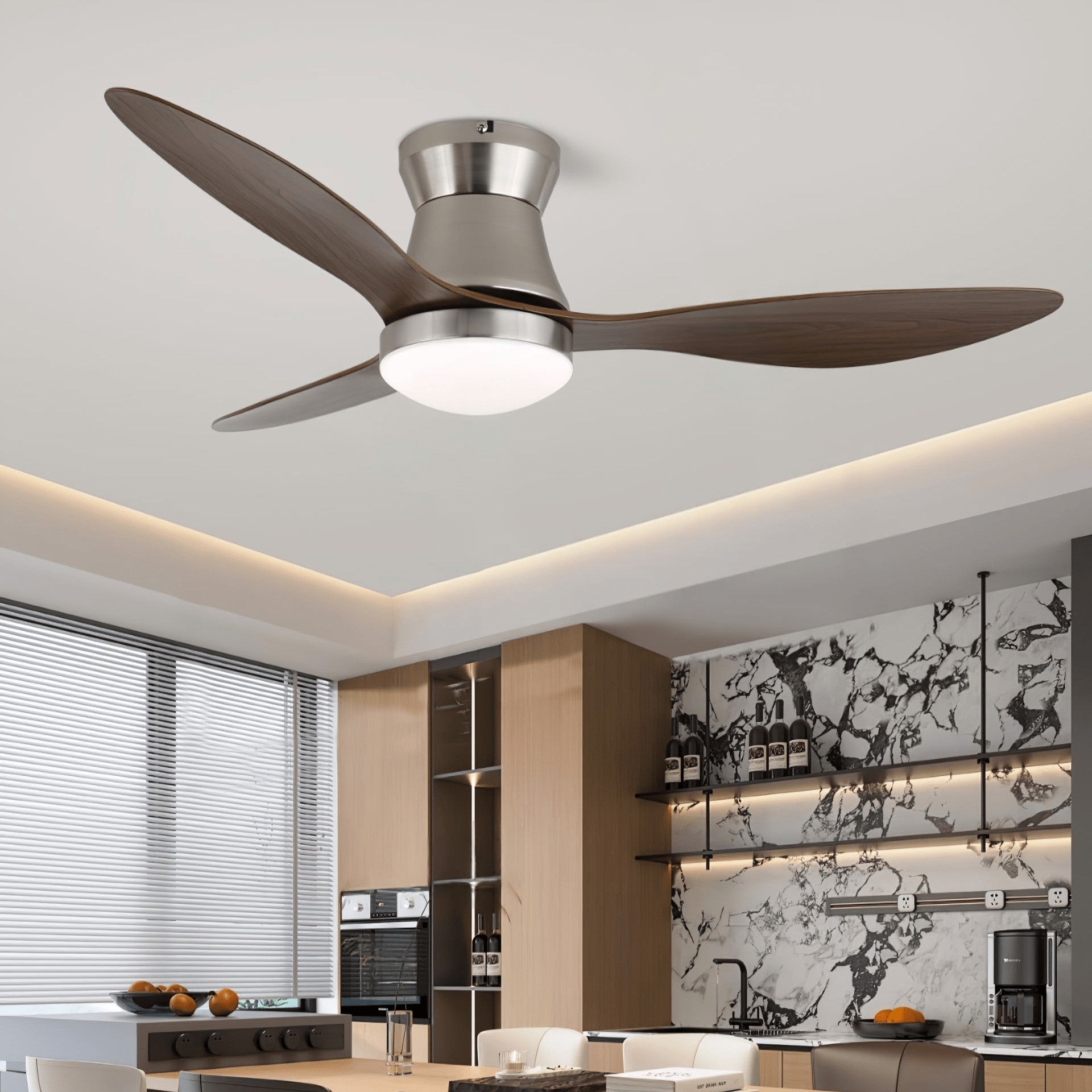 AeroBlade Modern Ceiling Fan Light