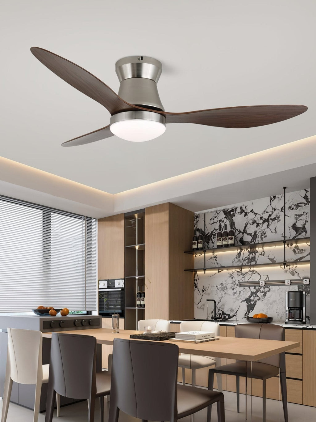 AeroBlade Modern Ceiling Fan Light