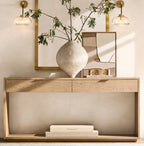 Cabrette Clear Glass Sconce