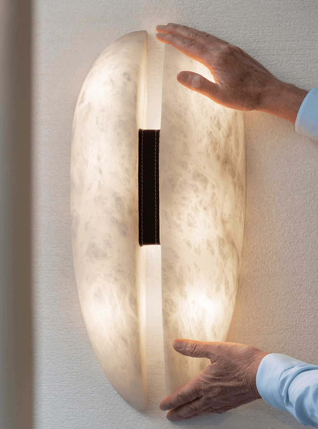 Alabaster Veil LED Wall Sconce