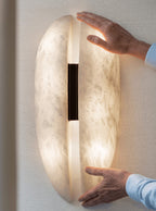 Alabaster Veil LED Wall Sconce