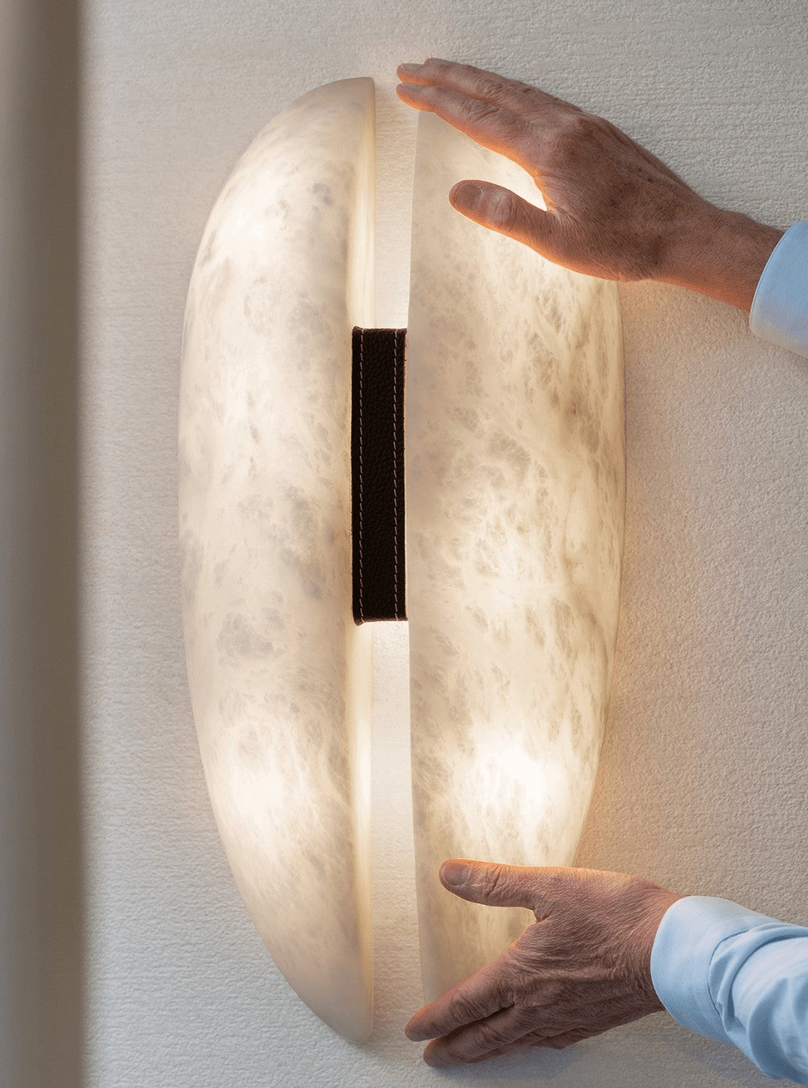 Alabaster Veil LED Wall Sconce