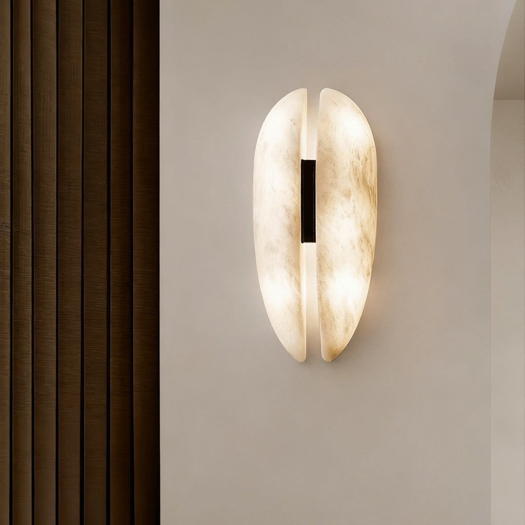 Alabaster Veil LED Wall Sconce