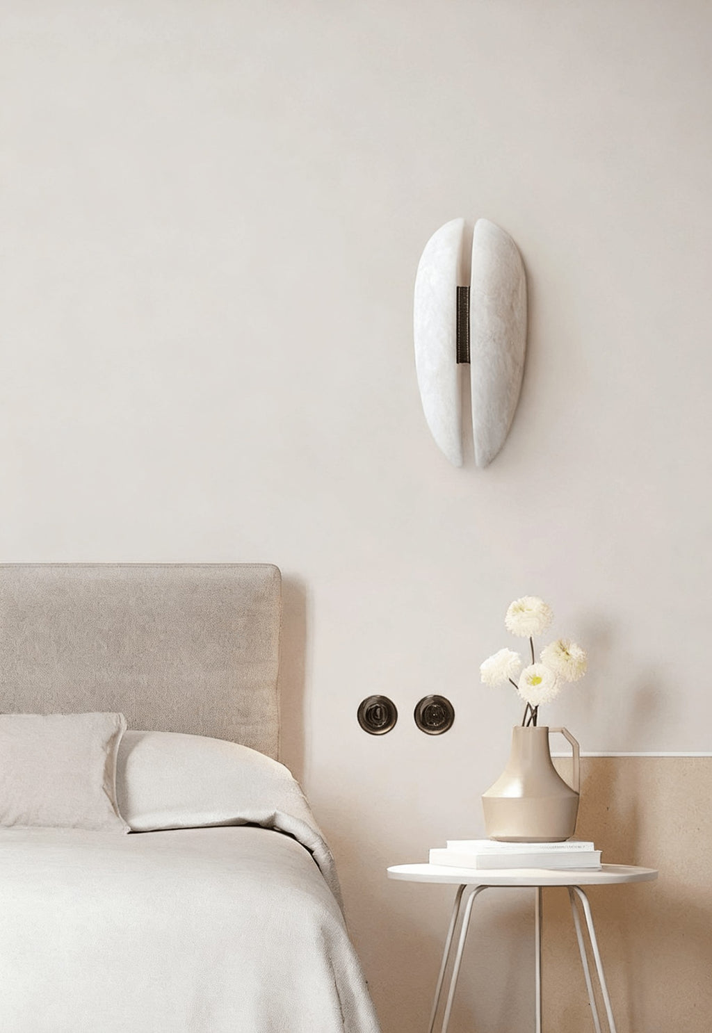 Alabaster Veil LED Wall Sconce