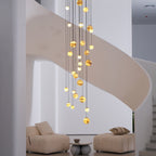 Alessora Alabaster Cluster Chandelier