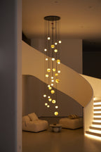 Alessora Alabaster Cluster Chandelier