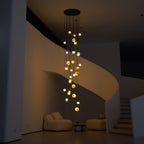 Alessora Alabaster Cluster Chandelier