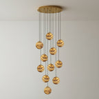 Alessora Alabaster Cluster Chandelier