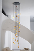 Alessora Alabaster Cluster Chandelier