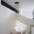 Alessora Alabaster Cluster Chandelier