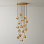 Alessora Alabaster Cluster Chandelier