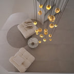 Alessora Alabaster Cluster Chandelier