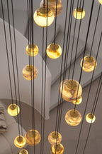 Alessora Alabaster Cluster Chandelier