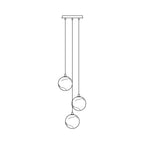 Alessora Alabaster Cluster Chandelier