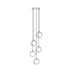 Alessora Alabaster Cluster Chandelier