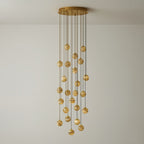Alessora Alabaster Cluster Chandelier
