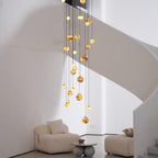 Alessora Alabaster Cluster Chandelier