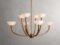Altura Alabaster Modern Chandelier