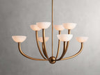 Altura Alabaster Modern Chandelier