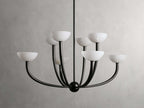 Altura Alabaster Modern Chandelier
