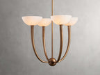 Altura Alabaster Modern Chandelier